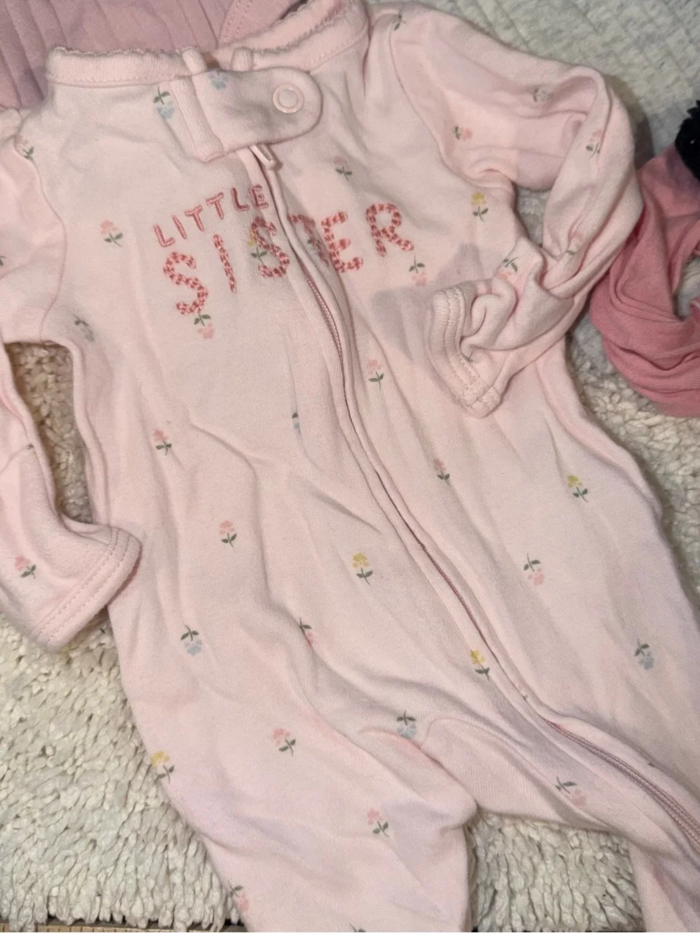 Carters soft pinks